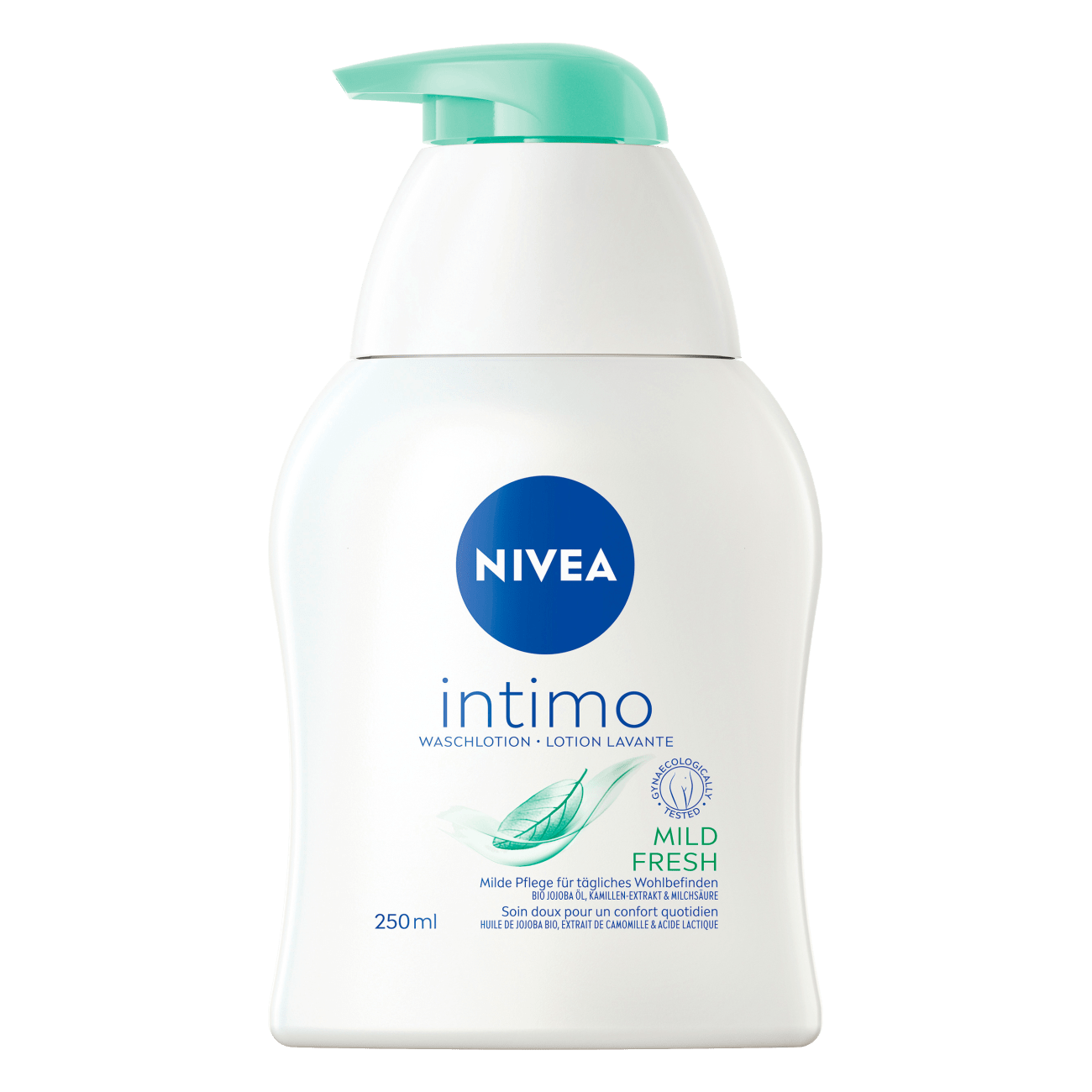 Dung dịch vệ sinh phụ nữ Nivea intimo nắp xanh 250 ml 