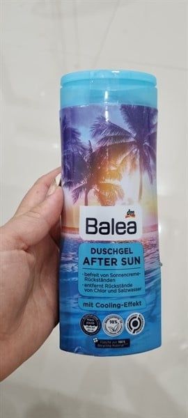  Sữa tắm Balea after sun da dịu nhẹ sau khi đi nắng, 300ml 