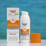  Kem chống nắng Eucerin Photoaging Control tinted Sun gel - cream Medium, 50ml 