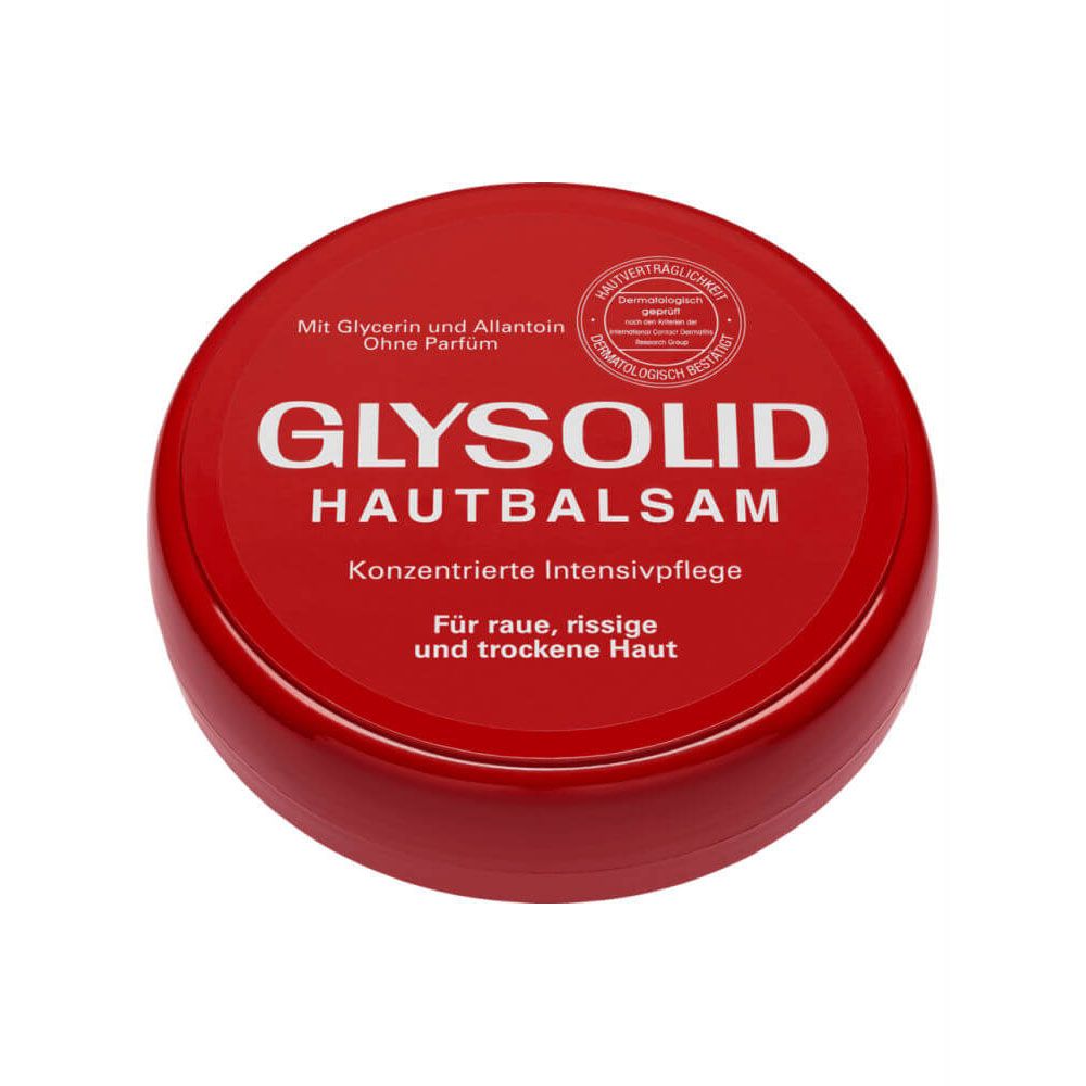  Kem nẻ Glysolid Hautbalsam chống da khô nứt nẻ, 100ml - Hàng nội địa Đức 