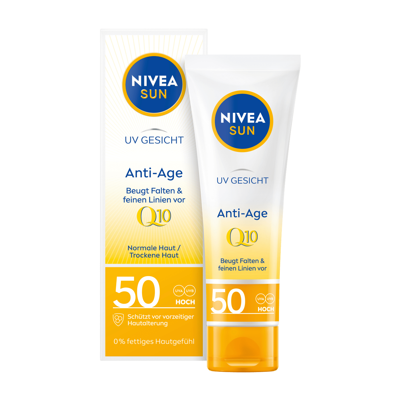  Kem chống nắng Nivea chống lão hóa da mặt SPF 50, 50ml 