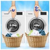  Viên giặt Lenor 3in1 (Làm sạch – bảo vệ màu – lưu hương), túi 50 viên, 980g 