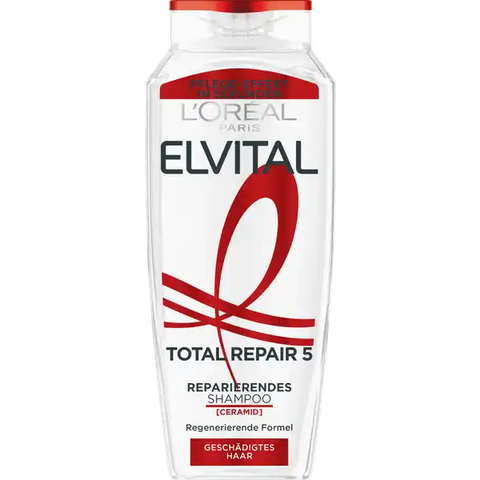  Dầu Gội Phục Hồi Tóc Hư Tổn L'Oréal Paris Elvital Total Repair 5 - 300ml 