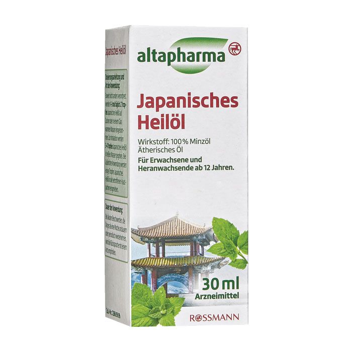  Tinh Dầu Bạc Hà Heilol Altapharma, 30ml 