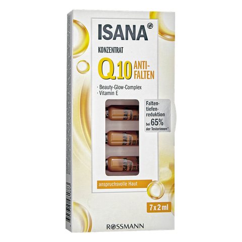  Huyết thanh ISANA Q10 chống nhăn, chống lão hóa, hộp 10 ống, mỗi ống 2 ml 