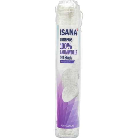  Bông tẩy trang Isana, gói 140 miếng 