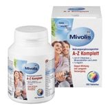  Vitamin Tổng Hợp Mivolis A-Z Depot Cho Người Dưới 50 Tuổi, A-Z trẻ, 100 Viên 