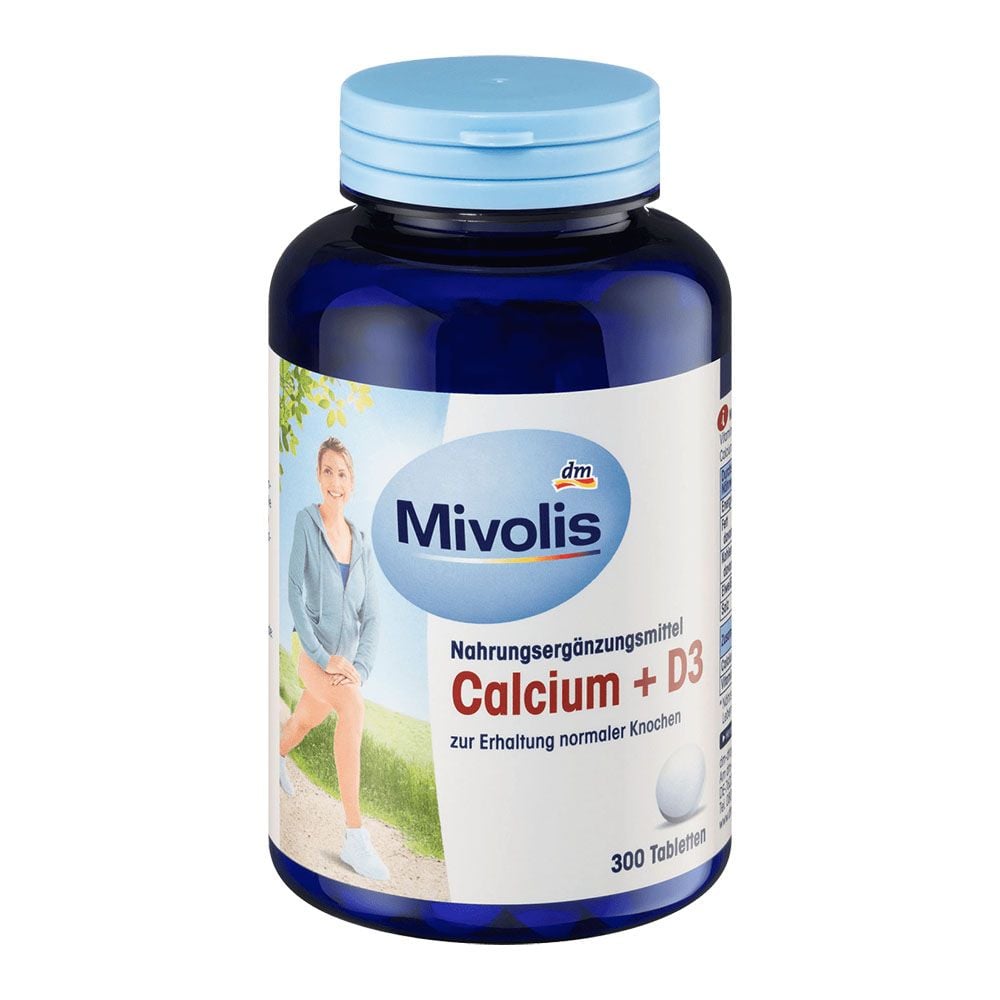  Viên Uống Mivolis Calcium + D3, 300 viên 