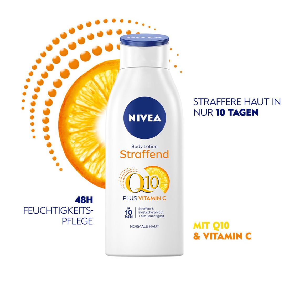  Sữa Dưỡng Thể Nivea Body Milk Q10 Cho Da Thường, 400ml 