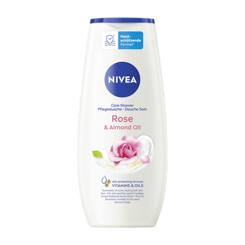  Sữa Tắm Dưỡng Ẩm NIVEA Hương Hoa Hồng Và Dầu Hạnh Nhân 250ml 