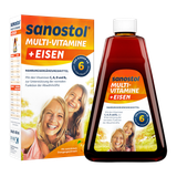  Sanostol Số 6, Vitamin Tổng Hợp + Sắt Cho Bé Từ 6 Tuổi, 460 ml 