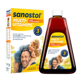  Vitamin Tổng Hợp Sanostol Số 3 Cho Bé Trên 3 Tuổi, Chai 230ml 