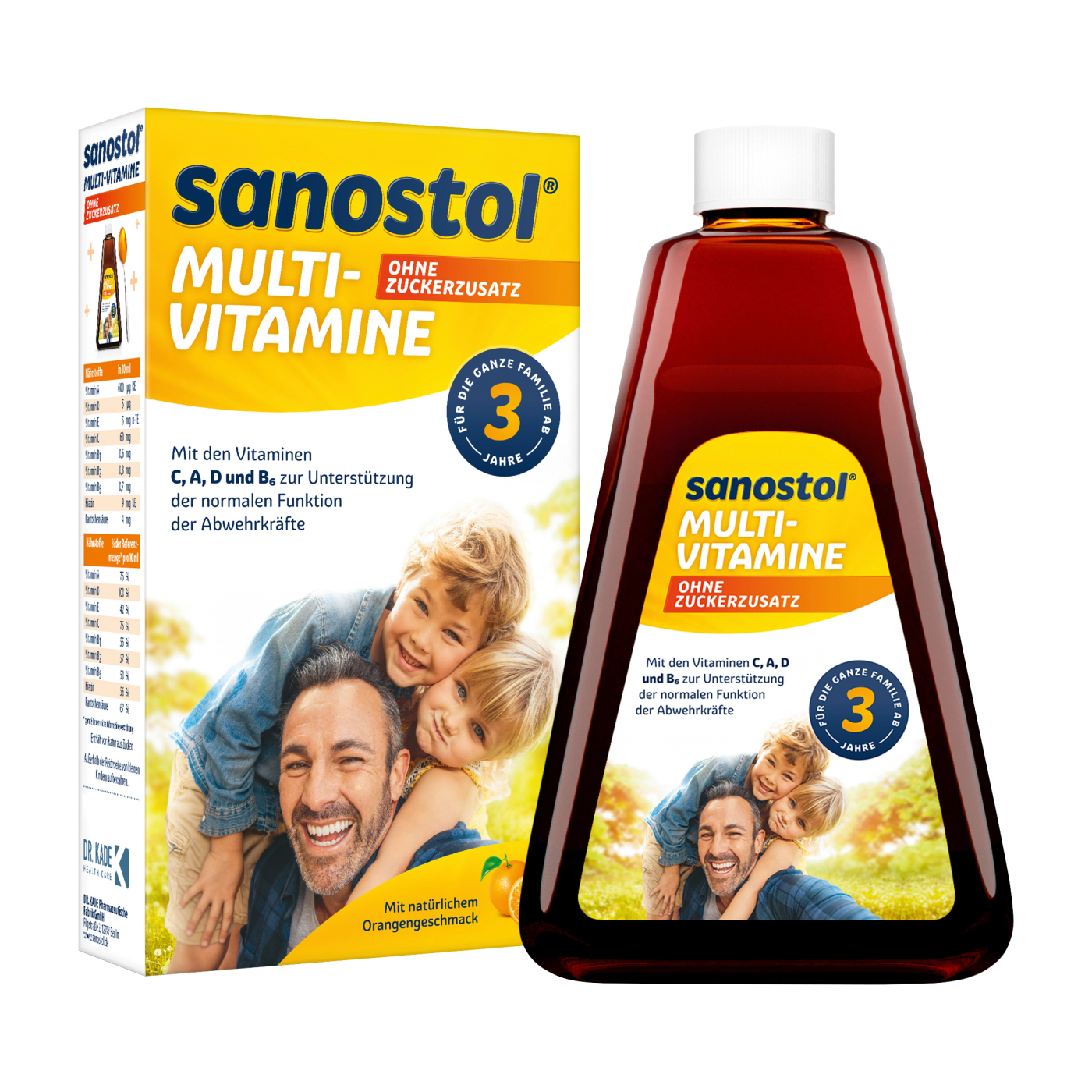  Vitamin Tổng Hợp Sanostol Số 3 Cho Bé Trên 3 Tuổi, Chai 230ml 