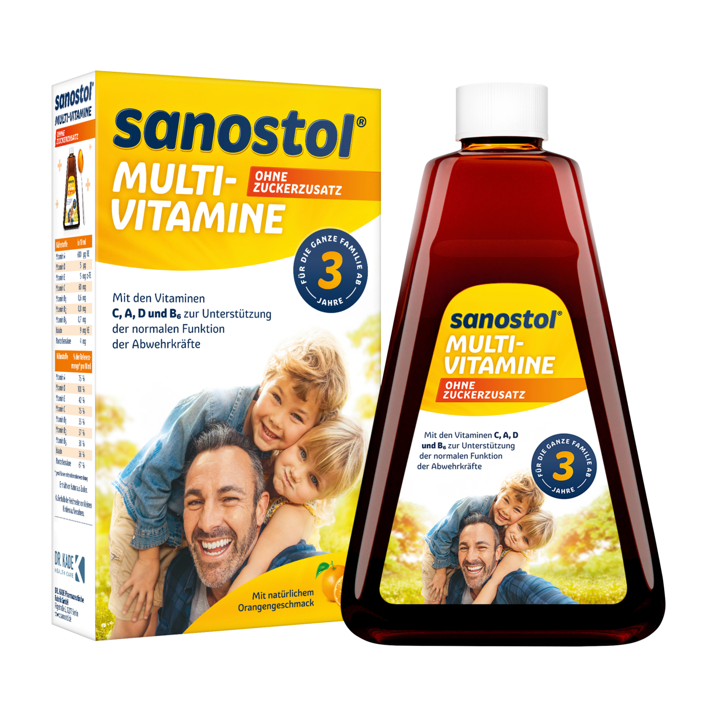  Vitamin Tổng Hợp Sanostol Số 3 Cho Bé Trên 3 Tuổi, Chai 230ml 