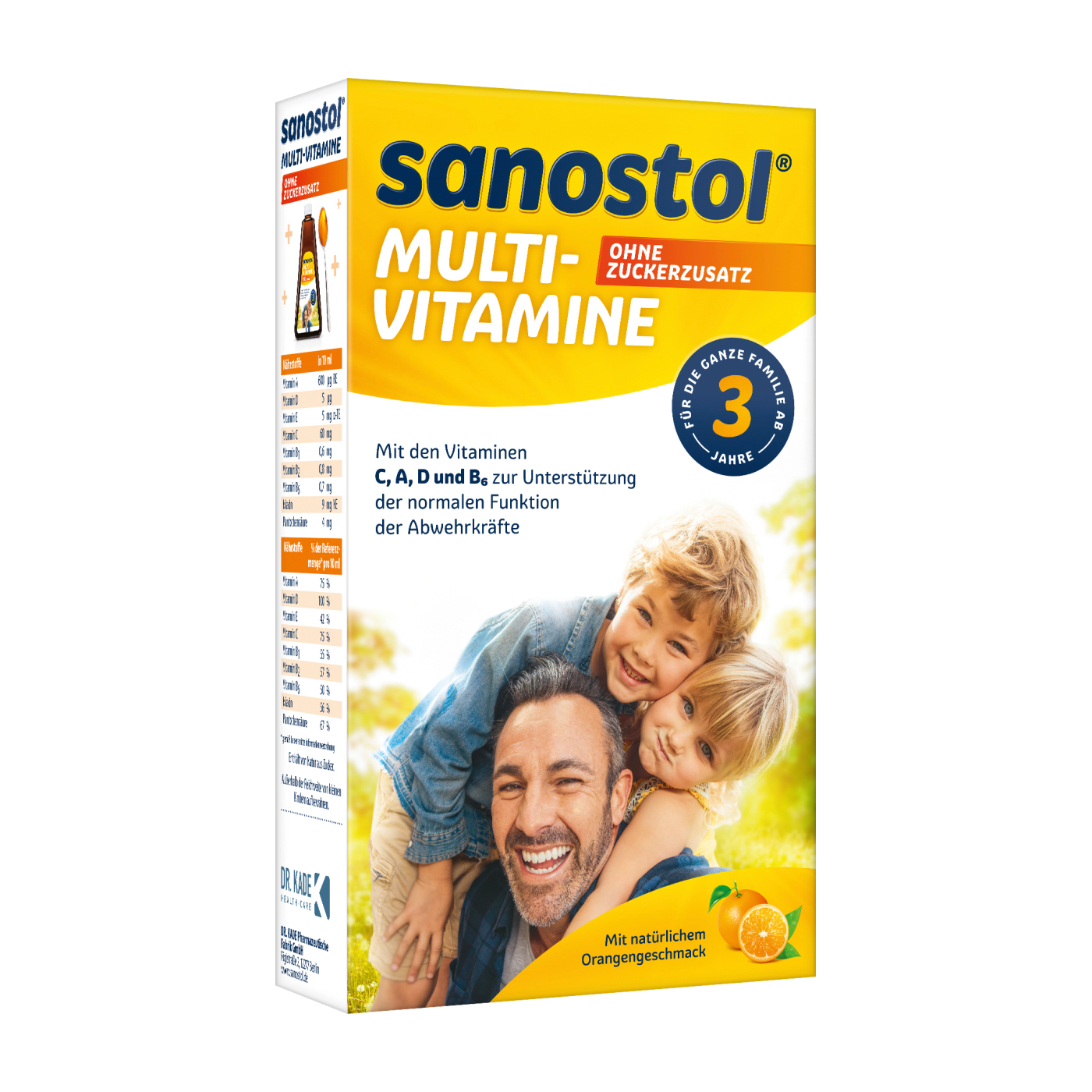  Vitamin Tổng Hợp Sanostol Số 3 Cho Bé Trên 3 Tuổi, Chai 230ml 