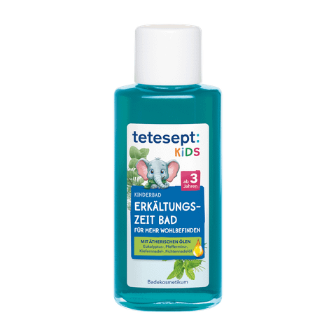  Dầu tắm trẻ em Tetesept Kids – Hỗ trợ thư giãn trong thời điểm giao mùa, 125ml 