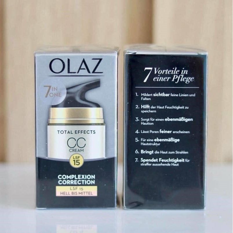  Kem dưỡng da CC olaz Total effects 7 in 1 tác dụng trong 1 sản phẩm 
