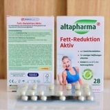 Thuốc giảm mỡ, giảm cân ALTAPHARMA FETT- REDUKTION AKTIV, hộp 28 viên 