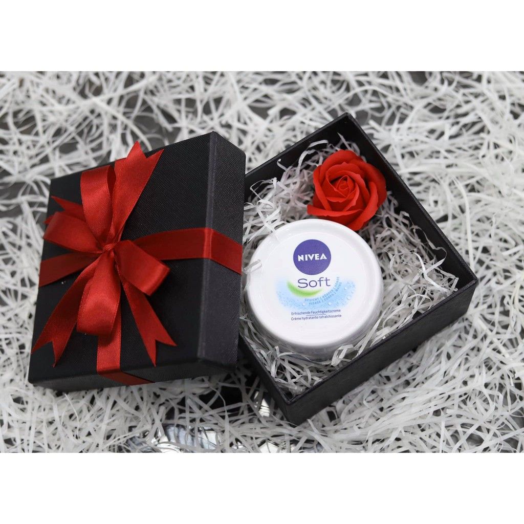  Kem dưỡng da Nivea soft hộp 200ml [Hàng nội địa Đức] 