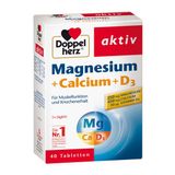  Viên uống Magnesium + Canxi + D3, hộp 40 viên 