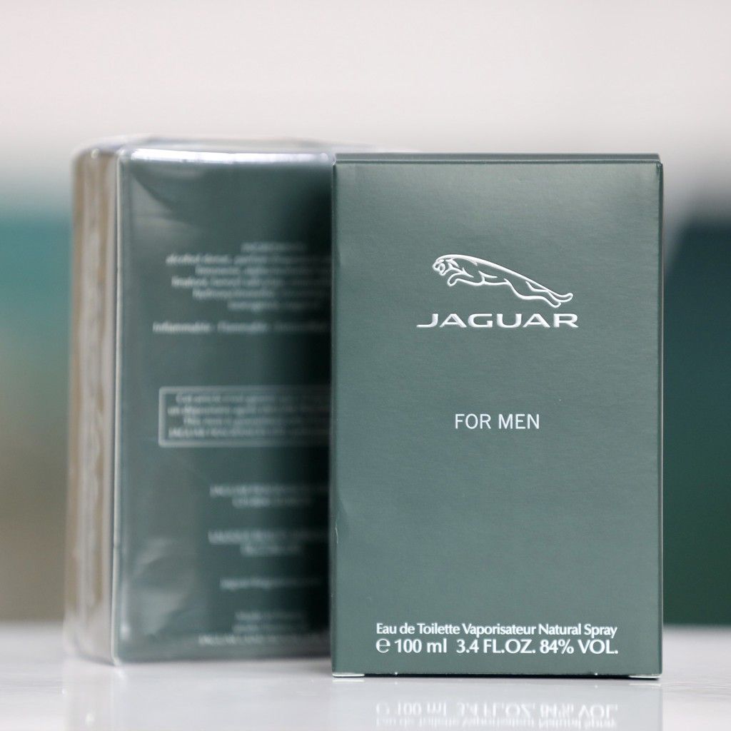  Nước hoa nam Jaguar For Men 100ml Eau de Toilette - Sự thanh lịch vượt thời gian, 100ml 