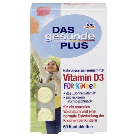  Kẹo Ngậm Vitamin D3 Cho Bé Lớn Từ 3 Tuổi Trở Lên. 