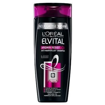  Dầu gội đầu Loreal Elvital Arginin Resist màu đen 300 ml 