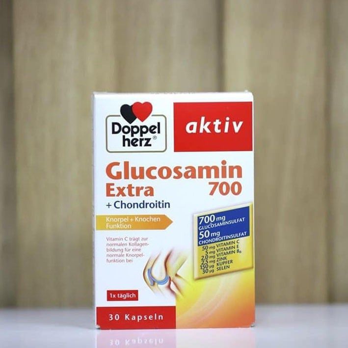 Thuốc Bổ Xương Khớp Glucosamin 700 + Chondroitin của Doppelherz , 30 V –  Atutu.vn Chuyên hàng Đức