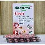  Viên Uống Bổ Sung Sắt Altapharma Eisen + C, hộp 60 viên 