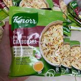  Gia Vị Mỳ Ý Knorr Vị Carbonara Kem Nấm Gói 36g 