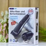  [Made in Germany] Tông Đơ Cắt Tóc Của Đức Pin Sạc, Củ Sạc Dùng Điện 220V, AKKU - HAAR -UND Bartschneideset 