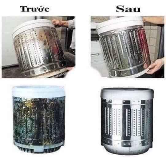  [Bán lẻ] Viên vệ sinh lồng giặt Denkmit của Đức 