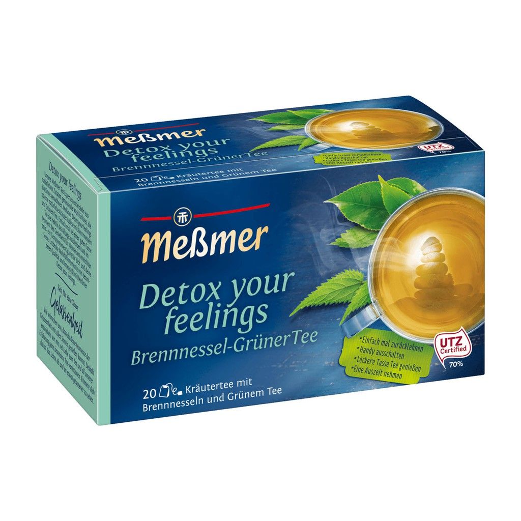  Trà detox hộp 20 gói hãng Mebmer, giảm cân, thanh lọc cơ thể, đào thải độc tố 