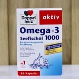  Viên Nang Dầu Cá Doppelherz Omega 3 Seefischol 1000, 80 Viên 