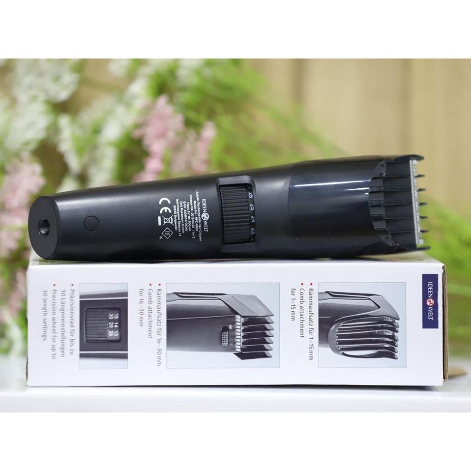  [Made in Germany] Tông Đơ Cắt Tóc Của Đức Pin Sạc, Củ Sạc Dùng Điện 220V, AKKU - HAAR -UND Bartschneideset 