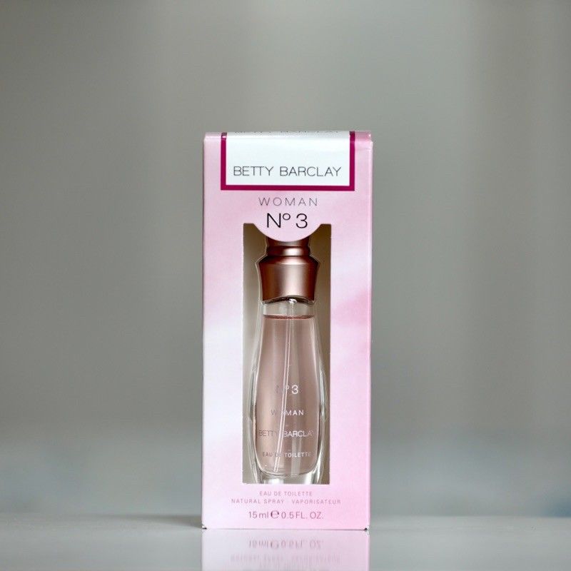  NƯỚC HOA BETTY BARCLAY WOMAN No.1, No.2, No.3 - dòng nước hoa được thiết dành riêng cho phái nữ, 15ml 