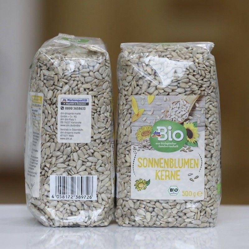 Hạt Hướng Dương Bóc Vỏ Sẵn - Tiêu chuẩn Châu Âu, tiêu chuẩn Bio (100% hữu cơ) - Hàng Đức 