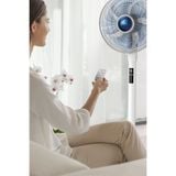  Quạt cây 5 cánh thông minh siêu mát, siêu êm, siêu tiết kiệm điện, công suất 70W, hãng Rowenta VU5770 