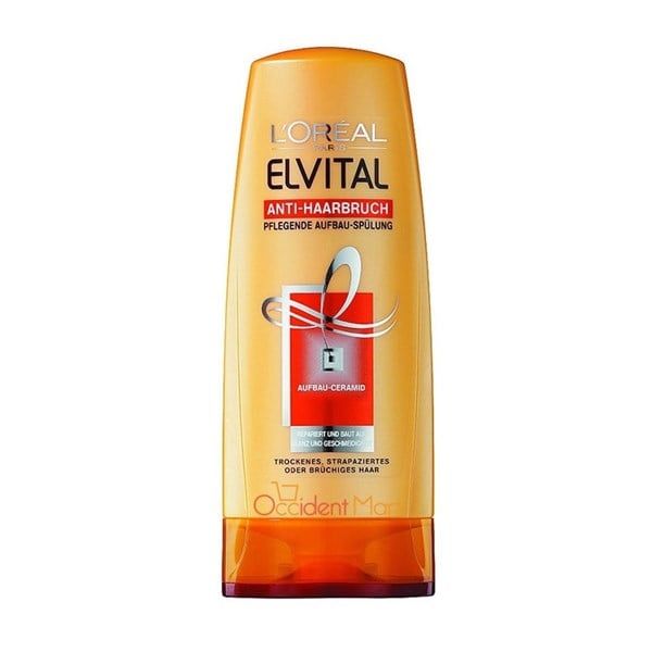  Dầu xả Loreal Elvital chai vàng nắp đỏ vàng 200 ml 