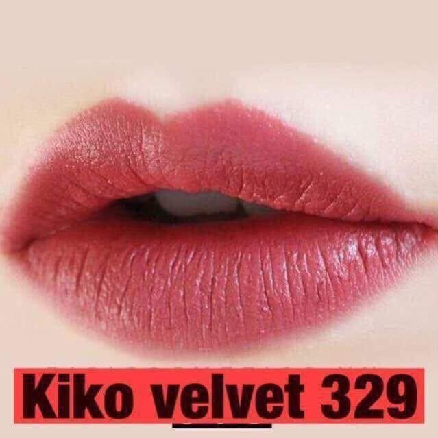  Son Kiko 329 - đỏ gạch 
