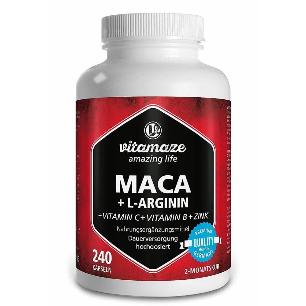  Viên Uống Tăng Cường Sinh Lý Vitamaze Maca Cho Nam Giới, 240 viên 
