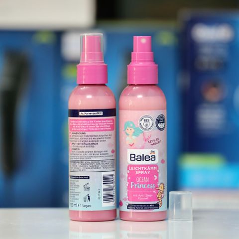  Chai xịt, dưỡng tóc Balea trẻ em chai 150ml 