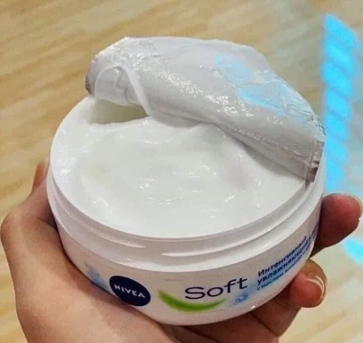  Kem dưỡng da Nivea soft hộp 200ml [Hàng nội địa Đức] 