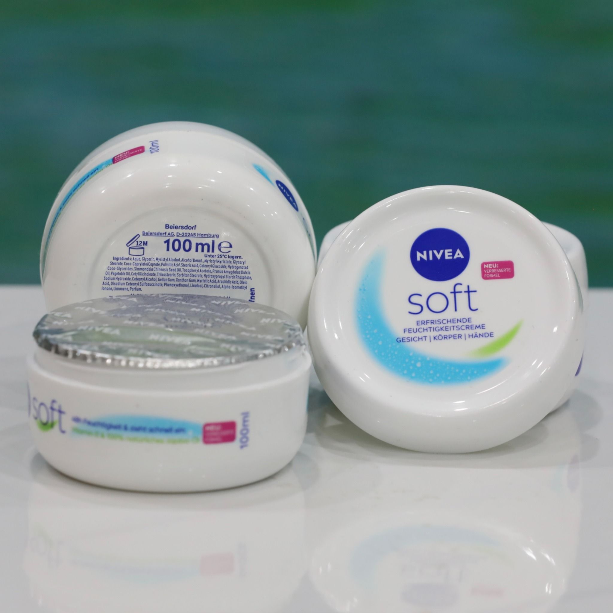  Kem dưỡng da Nivea soft hộp 200ml [Hàng nội địa Đức] 