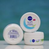  Kem dưỡng da Nivea soft hộp 200ml [Hàng nội địa Đức] 