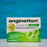  Kẹo ngậm giảm ho Anginetten màu xanh hộp 24 viên 