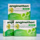  Kẹo ngậm giảm ho Anginetten màu xanh hộp 24 viên 