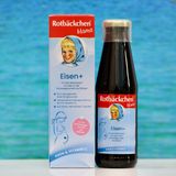  Siro bổ sung sắt cho bà bầu Rotbäckchen Mama và mẹ cho con bú - Hương vị hoa quả cực kỳ thơm ngon, dễ uống chai 450ml 