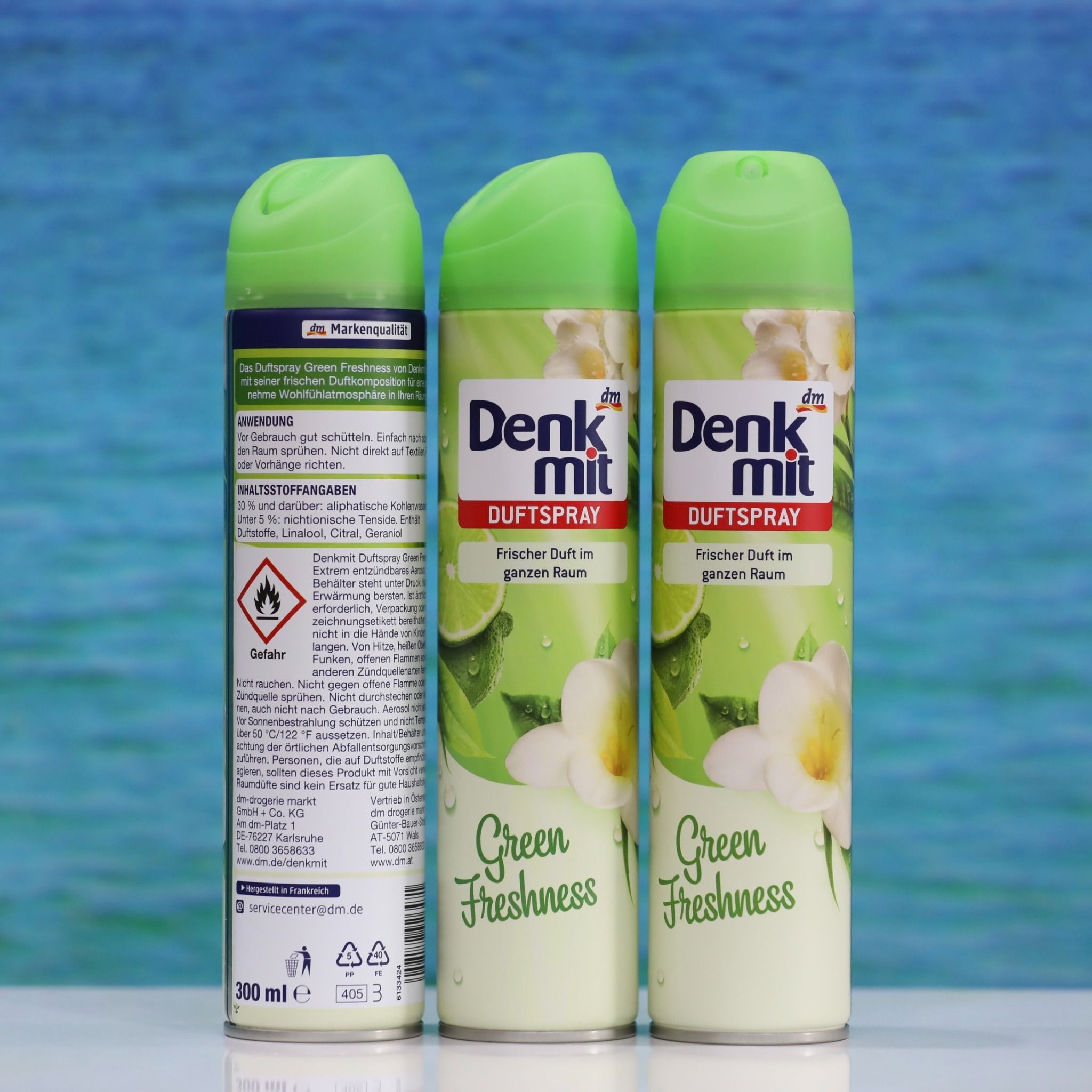  Xịt thơm phòng Denkmit Green Freshness 300ml 