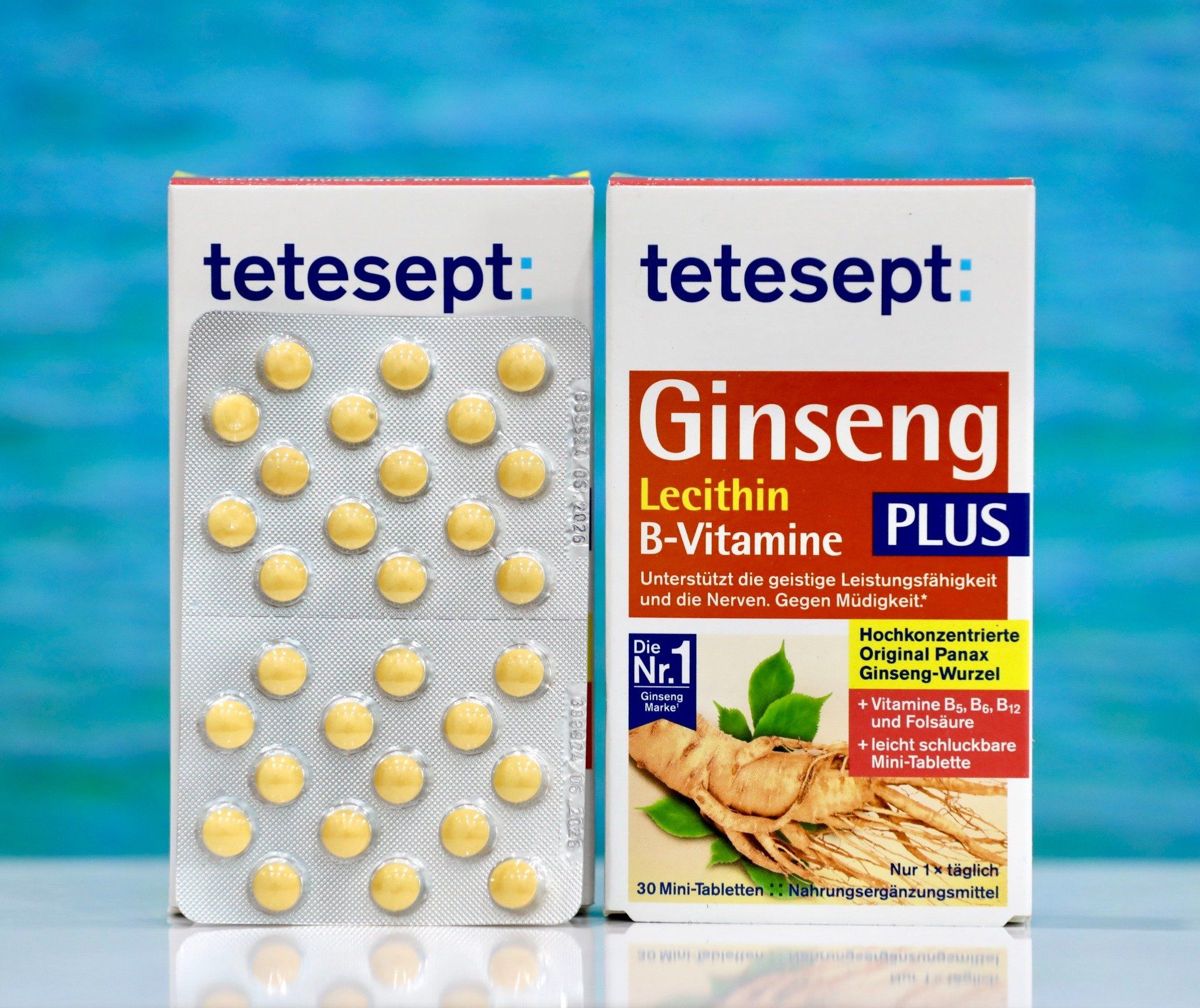  Sâm Ginseng tetesept hộp 30 viên 